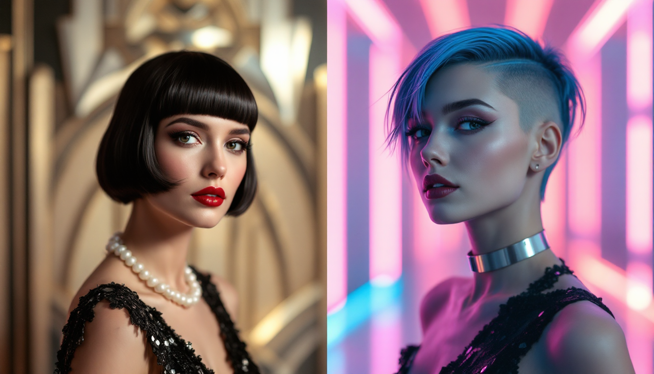 Hairstyle History with AI: Reviving Classic Cuts for Modern Looks