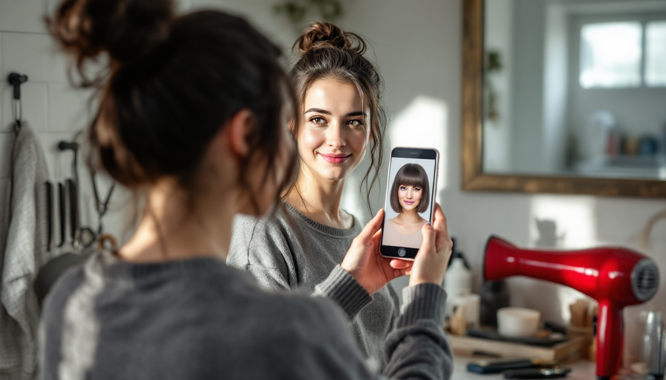 DIY Salon at Home: How AI Tools are Revolutionizing Personal Haircare