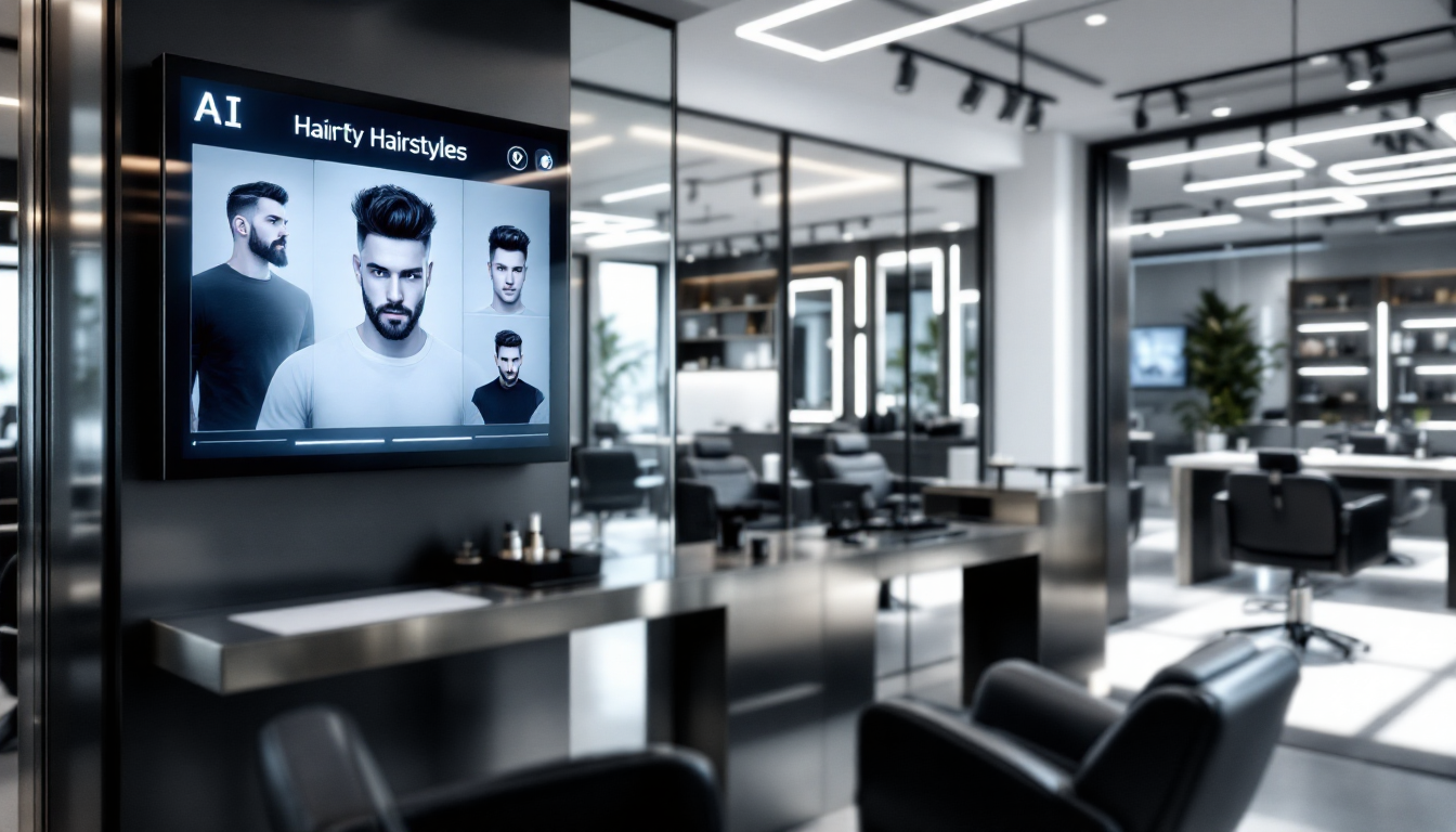 Barbero Virtual: Cómo la IA está moldeando la industria del cuidado personal masculino