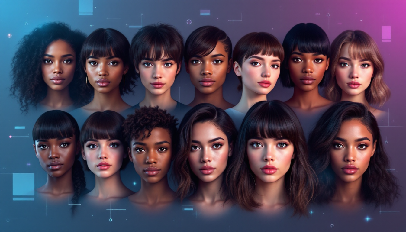 The Art of Face Framing: How AI Can Help You Find the Perfect Fringe